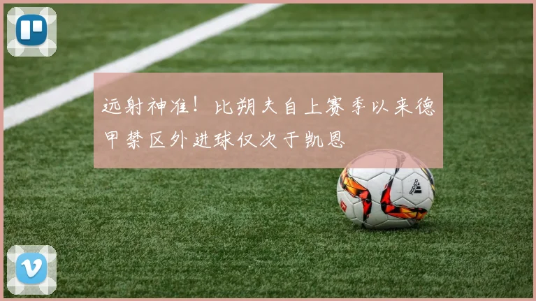 远射神准！比朔夫自上赛季以来德甲禁区外进球仅次于凯恩